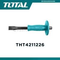 ราคา Total เหล็กสกัดหุ้มยางปากแบน ขนาด 12 นิ้ว รุ่น THT4211226 ( Cold Chisel ) (1730134957696452932)