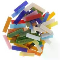 ราคา กระเบื้องโมเสค, แก้วคละสี, รูปทรงสี่เหลี่ยม, อุปกรณ์ศิลปะ (1732097239060153835)