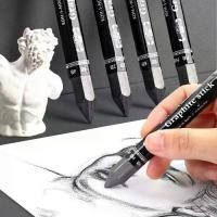 ราคา ดินสอเขียนผ้าใบหกเหลี่ยม, แท่งตะกั่วเต็ม, ดินสอแรเงา, แท่งตะกั่วเต็ม, ดินสอวาดภาพสอบ, สีดำตัวหนา, ละลายน้ำได้, เหมาะสำหรับศิลปินและจิตรกรผู้สมัคร, อุปกรณ์ศิลปะ (1732166997074674703)