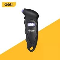 ราคา หัวเติมลม Deli เครื่องวัดความดันลมยางแบบดิจิตอล เกจวัดแรงดันลมยางรถยนต์ดิจิตอล เกจวัดลมยาง จอLCD แบบดิจิตอล LED Tire pressure gauge จุกเติมลม (1732660393082717256)