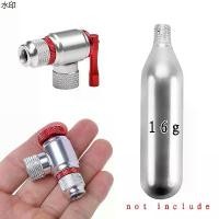 ราคา ขายดี ✁❀จักรยานมินิปั๊ม CO2 แบบพกพาจักรยานเสือหมอบจักรยานอากาศ Inflator ขี่จักรยานยาง Schrader Presta ล้อแม็กปั๊มจักรยานอุปกรณ (1731298534940313540)