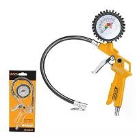 ราคา INGCO ปืนลม ที่เติมลมยาง สายอ่อน พร้อมเกจวัด รุ่น ATG0601 หัวเติมลม Air Tire Inating Gun เกจวัดลม ที่เติมลม อิงโก้ ingco (1732601643972199614)