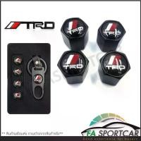 ราคา จัดส่งจากกรุงเทพฯ จัดส่งเร็ว ✅ จุกลมยางรถยนต์ จุ๊บลมยาง พร้อมโลโก้ จุกปิดลมยางพร้อมประแจ ฝาปิดจุกลม TRD 1 ชุด (4 อัน) Car Wheel Tire Valve Caps (1732175472524298546)
