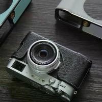 ราคา กระเป๋ากล้อง, X100VI ปลอก, แฮนด์เมด, ทำจากหนัง PU, ครึ่งตัว, เหมาะสำหรับ Fujifilm X100VI (1730872560367667787)