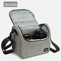 ราคา กระเป๋ากล้อง Baona พร้อมสายสะพายข้าง กันน้ำ สำหรับใส่กล้องดิจิตอล DSLR พร้อมเลนส์ กระเป๋าใส่กล้อง (1731294696250443287)