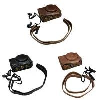 ราคา กระเป๋ากล้อง, หนัง PU, เคสหนังพร้อมสายสะพายไหล่, สำหรับ Canon PowerShot G7x Mark II / G7x Mark III (1732079937117783440)