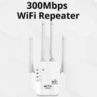ราคา เครื่องขยายสัญญาณ WiFi, ไร้สาย, 300Mbps, เราเตอร์ 2.4 GHz, เครื่องขยายสัญญาณ WiFi, เหมาะสำหรับใช้ในบ้าน, US EU WIFI Repeater (1732649499337655966)