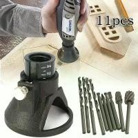 ราคา Dremel - ชุดดอกสว่านโรตารี่ เครื่องมืออเนกประสงค์ คู่มือการตัด เราเตอร์ HSS ชุดสิ่งที่แนบมา (1729693140028852649)