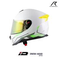 ราคา หมวกกันน็อค ID HELMET SPARTAN Hacker -ขาว (1730139627889723462)