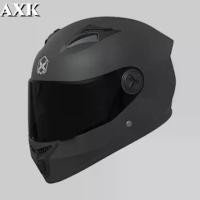 ราคา 【ขายดี10000+】AXK หมวกกันน็อค รถจักรยานยนต์ Helmet กันลม กันน้ำ ทนต่อการใช้งาน หมวกกันน็อคเต็มใบ แข็งแรง ใส่สบาย หมวกกันน็อคเต็มใบ หมวกกันน็อคครี่ง (1731854167711058289)