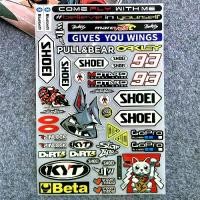 ราคา สติ๊กเกอร์มอเตอร์ไซค์, สติ๊กเกอร์หมวกกันน็อคสะท้อนแสง, สติ๊กเกอร์ตกแต่ง, สนับสนุน, อุปกรณ์ดัดแปลง Motorcycle helmet sticker 93 shoei (1731808221621488549)