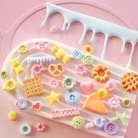 ราคา แม่พิมพ์ขนม DIY จำลอง ปุ่ม ชีส ขนมปัง รูปหัวใจ โดนัท แม่พิมพ์สีไฟ อบเค้ก เหมาะสำหรับทำเค้ก (1731404252165802172)
