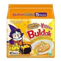 ราคา มาม่าเกาหลีรสชีส ซัมยัง บูลดัก ควอทโทร ชีส ราเมง Samyang (1731627862793356898)