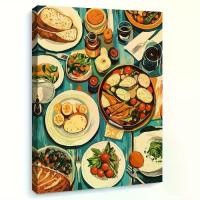 ราคา กรอบศิลปะผนังครัววินเทจ 1 ชิ้น 29.97x39.88 ซม. ภาพประกอบอาหารวินเทจ ขนมปัง ชีส ผักและผลไม้ ตกแต่งคาเฟ่คันทรี เหมาะสำหรับห้องนั่งเล่น ห้องนอน โฮมสำนักงาน ของขวัญสำหรับเชฟและคนรักอ (1731994700755076820)