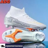 ราคา จัดส่งฟรี-รองเท้าฟุดบอล สตั๊ด FG Soccer Shoes รองเท้าสตั๊ดหุ้มข้อ เหมาะสำหรับสนามหญ้ากลางแจ้ง รองเท้าสตั๊ด รองเท้าผ้าใบ (1731929480369898972)