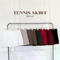 ราคา TENNIS SKIRT กระโปรงเทนนิสเอวสูง (กระโปรงรอบตัว) ซิปข้างมีซับในมีไซส์ S-7xl สาวอวบใส่ได้ รุ่นS24 - Mesave (1731041949353150883)