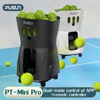 ราคา 【พร้อมส่ง】Pusun PT-MINI Pro เครื่องยิงลูกเทนนิส เครื่องลูกเทนนิสอัจฉริยะ Design Tennis Ball Machine (1731677341541172805)