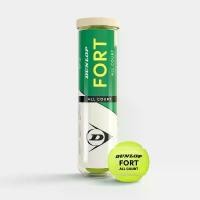 ราคา Dunlop ลูกเทนนิส Fort All Court Tennis Balls x 3 ( กระป๋องละ 3 ลูก ) (1732284967743620674)