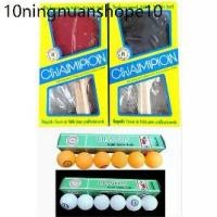 ราคา ไม้ปิงปอง ลูกปิงปอง แชมป์เปี้ยน Table tennis bat, Table tennis ball Champion (1732290014328358726)
