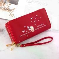 ราคา กระเป๋าสตางค์ใบยาว Bird 2 ซิป จุเงินได้เยอะมาก (GC-036) (1729484823033383681)