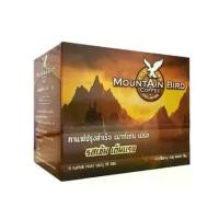ราคา กาแฟเมาท์เท่นเบิร์ด Mountain Bird 1 กล่อง 10 ชอง กาแฟผสมสมุนไพรผสมกระชายดำและโสม (1730002173335735258)