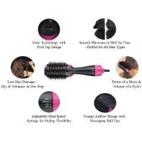 ราคา หวีไดร์ หวีไฟฟ้า แปรงไดร์ แปรงหวีผมตรง ไดร์เป่าผม 4in1ไดร์ตรง เป่าแห้ง ทำวอลลุ่ม เครื่องหวีผมตรง หวีผมตรง ไม่ทำลายเส้นผม (1731546709701527382)