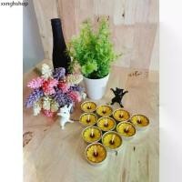 ราคา เทียนหอมทีไลท์ดอกเดซี่เหลือง 10 ชิ้น/แพ็ค เทียนหอม เทียนหอมดอกไม้ เทียนดอกไม้ (1732035193257494741)