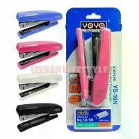 ราคา Yoya โยย่า เครื่องเย็บกระดาษ ที่เย็บกระดาษ เบอร์ 10 แถมฟรี ลวดเย็บกระดาษ 1 กล่อง YS-10N **คละสี** COD (1730898526884169814)