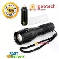 ราคา igootech Alpha ไฟฉาย ความสว่างสูง LED CREE XML T6 5 โหมด Flashlight (1729635495445695376)