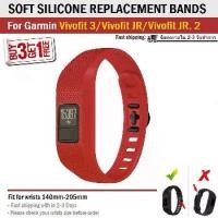 ราคา ซื้อ 3 ฟรี 1 - สายนาฬิกา ตัวล็อคแบบสายแท้ สาย สำหรับ นาฬิกา Garmin Vivofit 3 Vivofit JR Vivofit JR. 2 - Replacement Silicone Sport for Garmin Vivofit 3 (1729635974819449704)