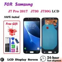 ราคา ดิจิไทเซอร์หน้าจอสัมผัส, สำหรับ Samsung Galaxy J7 Pro 2017 J730 SM-J730F J730FM/DS J730F/DS J730GM/DS J730G/DS, จอภาพ LCD ที่ประกอบแล้ว (1729848882135468494)