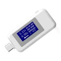 ราคา เครื่องทดสอบมิเตอร์วัดกระแสไฟและแรงดันไฟฟ้า USB C ดิจิตอล, จอภาพ, สำหรับใช้ในบ้าน (1729973878620916681)