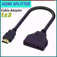 ราคา ตัวแยกสัญญาณ HDMI, 1080P, อะแดปเตอร์สายเคเบิล 1x2, ตัวแยกสัญญาณ HDMI 1 ใน 2 ออก, ตัวผู้ HDMI ถึงตัวเมีย HDMI คู่, 1 ถึง 2 ทาง, สำหรับพีซี, แล็ปท็อป, ทีวี, จอภาพ, จอแสดงผลกระจก, [ (1732023927909353191)