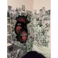 ราคา manga wallpaper attack on titan // Titan wall ภาพมังงะ ภาพตกแต่งห้อง สปอตสินค้า (1732497182081517016)