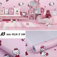 ราคา CWGAON คลังสินค้า วอลเปเปอร์ สติ๊กเกอร์ลายการ์ตูน คิดตี้ โดเรม่อน สติช ขนาด 45 ซม. x 10 เมตร. Wallpaper PVC กันนน้ำ มีกาวในตัว (1732437900846072880)