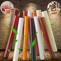 ราคา จัดส่งจากประเทศไทย 60cm สติกเกอร์ลายไม้ วอลเปเปอร์ลายไม้ สติ๊กเกอร์กาวในตัว วอเปเปอร์ติดผนัง ตู้ครัวลายไม้กันน้ำ สติ๊กเกอร์ติดผนังตกแต่งเฟอร์นิเจอร์ Wallpaper(ตัดความยาวต่อเนื่อง (1732370819832054790)