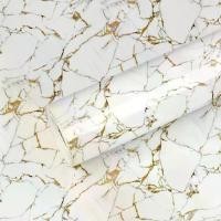 ราคา วอลเปเปอร์หินอ่อน กันน้ำมัน วอลเปเปอร์ wallpaper ติดผนัง 60*500cm ในห้องครัว มีกาวในตัว กันน้ำ ใช่นาน PVC (1731720537390875911)