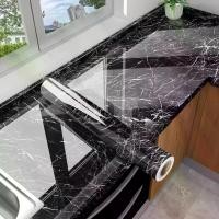 ราคา วอลเปเปอร์หินอ่อน กันน้ำมัน วอลเปเปอร์ wallpaper ติดผนัง 60*500cm ในห้องครัว มีกาวในตัว กันน้ำ ใช่นาน PVC (1731720743959495943)