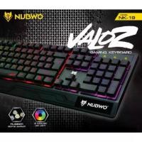 ราคา คีย์บอร์ดเกมมิ่ง Nubwo พร้อมคีย์บอร์ดสีรุ้ง NK-19 เข้ากันได้กับ Valo/ Nk36/razeak kg-8702/RK-8165 (1731922423734372732)
