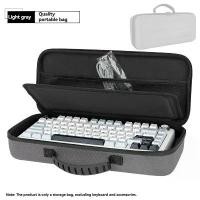 ราคา เคส EVA แบบแข็งสำหรับ ROG Extreme AULA F75 เกมมิ่ง คีย์บอร์ดแบบกลไก กระเป๋าเก็บของสำหรับ Logitech GPRO X TKL กระเป๋าถือ (1732193560872585149)