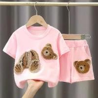 ราคา ชุดเด็กผู้หญิง, ชุดสูทสองชิ้นฤดูร้อน, เสื้อผ้าลำลอง, ชุดการ์ตูนแขนสั้น, ชุดกีฬาสำหรับเด็ก, แฟชั่น, เหมาะสำหรับทารก, มาใหม่ในปี 2025, [COD] กระโปรง ตรา ค้อน ชุด พระราชทาน นัก เรีย (1731332632129996601)