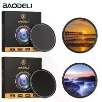 ราคา ฟิลเตอร์ BAODELI Nd64 1000, 49-52-55-58-62-67-72-77-82 Mm, สำหรับกล้องและเลนส์กล้อง, เข้ากันได้กับ Canon M50, 600d, Nikon D3200, D3500, D5100, D5600, Sony A6000 (1732401016362731242)