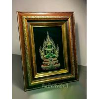 ราคา กรอบรูปมงคล พุทธศิลป์ งานจิวเวลรี่ # พระแก้วมรกต (รุ่นใหม่ล่าสุด) ของขวัญมงคล ของแต่งบ้าน (1729604594591107145)