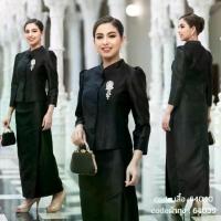 ราคา ☜64040/64039 ชุดจิตรลดา ชุดผ้าไหม ชุดไทยจิตรลดา จิตรดา ชุดไทย ชุดไทยประยุกต์ เสื้อผ้าไทยผู้หญิง by sunsmile♚ (1732465437792176003)