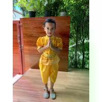 ราคา COD ชุดไทยเด็ก ชุดไทยเด็กผู้หญิงผู้ชาย ชุดไทยเด็กใส่ไปโรงเรียน ลายไทยน่ารักๆ ใส่ไปทำบุญ/ใส่ออกงานโอกาสต่างๆ BY YG พร้อมส่ง#ที34#ชุดไทย (1731495617546389055)