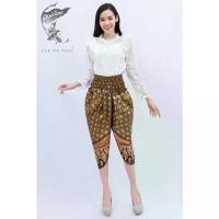 ราคา ชุดไทย กางเกงผ้าลายไทย เสื้อลูกไม้ บล็อกบัสเตอร์ (1732010590908549521)