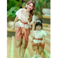 ราคา ชุดไทย ชุดครอบครัว ชุดไทยประยุกต์ Mae-Mali Jongkraben เสื้อลูกไม้ โจงกระเบน ชุดไทยแม่ลูก ชุดไทยครอบครัว ชุดแม่ลูก ชุดคู่ (1730229073128033155)