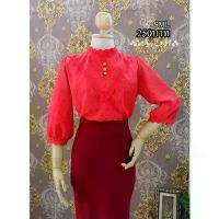 ราคา เสื้อลูกไม้ ปักลาย ไปวัด ทำบุญ อกงาน ชุดไทย สีขาว ขายดี (1731693324179375743)