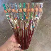 ราคา ปิ่นปักผม ชาวเหนือ ปิ่นชุดพื้นเมือง ชุดไทย (แพ็ค 10 อัน) ปิ่นปักผมชาวเหนือ ปิ่นปักผมไม้ เครื่องประดับผม ปิ่นจัดแต่งทรงผม สินค้าดี (1731887406258619590)