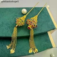 ราคา ปิ่นปักผม กิ๊บS/L ชุดไทย เครื่องประดับผม ปิ่นมี 3 สีสีทองเงินนาค (1732512830475437711)